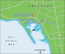  - Ensenada Port Map
